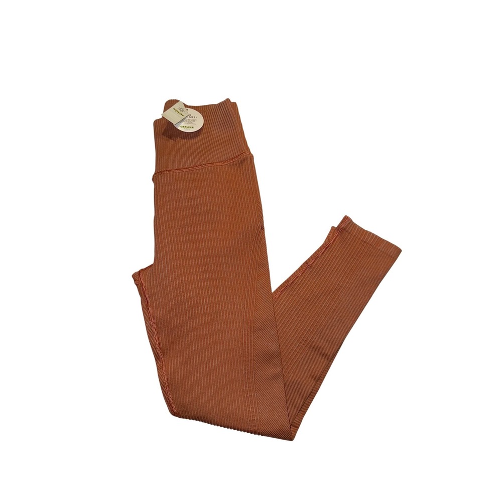 Aerie OFFLINE‎ Ribbed High Waisted Leggings Rosewood Size S